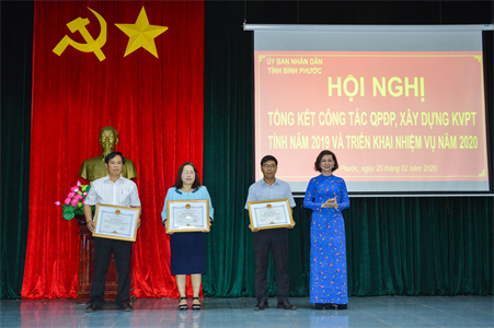 Tỉnh Bình Phước: Tổng kết công tác quốc phòng địa phương năm 2019