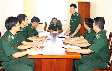 Đảng bộ Bộ đội Biên phòng tỉnh Bình Thuận - Chuẩn bị kỹ đại hội làm trước, gắn với đẩy mạnh thi đua