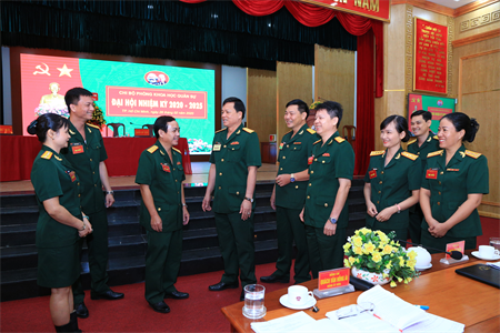 Đại hội Chi bộ Phòng Khoa học quân sự Quân khu 7 nhiệm kỳ 2020 – 2025