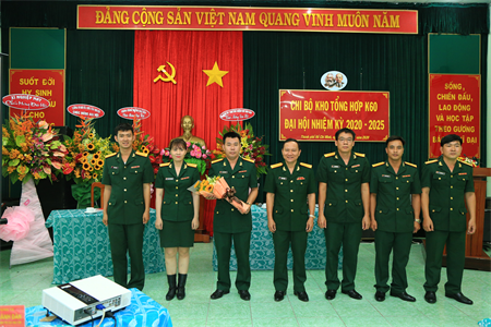 Đại hội Chi bộ Kho Tổng hợp K60, Cục Hậu cần Quân khu 7 nhiệm kỳ 2020 – 2025