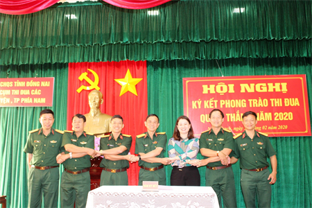 Tỉnh Đồng Nai cụm thi đua phía Nam ký giao ước thi đua 2020