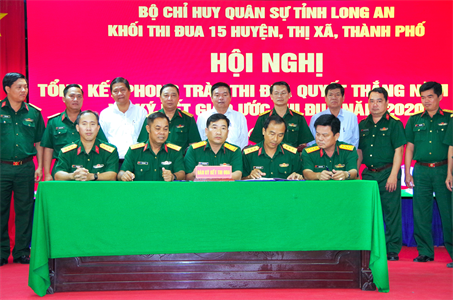 Tỉnh Long An thi đua xây dựng LLVT vững mạnh từ cơ sở