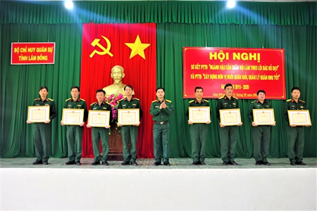 Lâm Đồng tổng kết 5 năm thực hiện phong trào "Ngành Hậu cần làm theo lời Bác Hồ dạy"