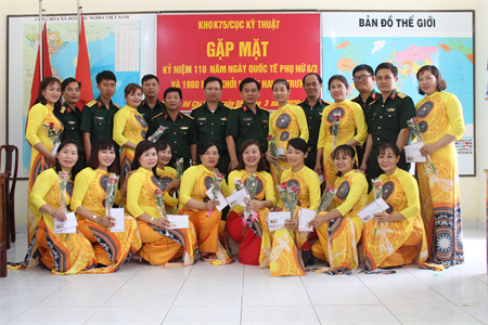 Hội Phụ nữ Kho K75 họp mặt nhân ngày kỷ niệm