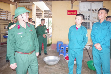 Kiểm tra công tác huấn luyện tại Trung đoàn 994 – Bộ CHQS tỉnh Lâm Đồng