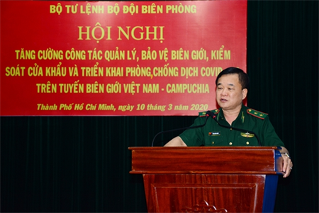 Bộ đội Biên phòng tăng cường công tác quản lý, bảo vệ biên giới, kiểm soát cửa khẩu, phòng chống dịch bệnh Covid-19