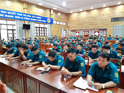 Tỉnh Đồng Nai tập huấn cán bộ quân sự cơ sở