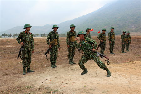 Bộ CHQS tỉnh Tây Ninh kiểm tra công tác huấn luyện chiến sĩ mới