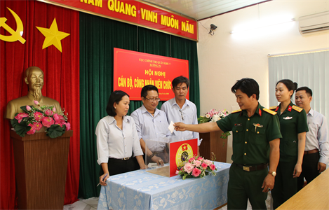 Xưởng in Quân khu 7 hội nghị cán bộ, công nhân viên chức năm 2020