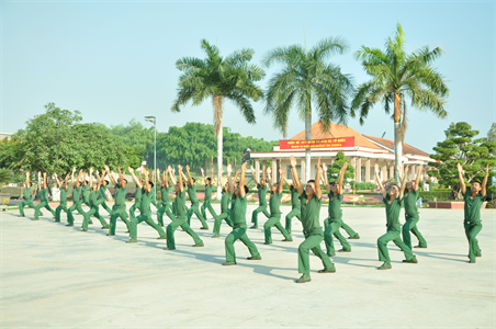 Trung đoàn bộ binh 738, Bộ CHQS tỉnh Long An sôi nổi hội thao ngày cuối tuần