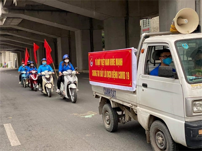 Tuổi trẻ cả nước chung tay đẩy lùi dịch Covid-19