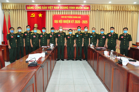 Đại hội Chi bộ phòng quân khí, Cục Kỹ thuật nhiệm kỳ 2020 – 2025