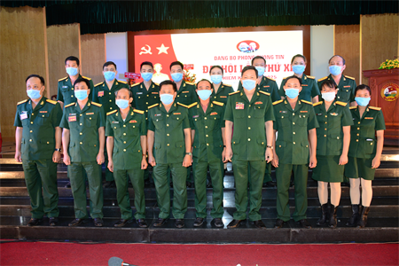 Đại hội Đảng bộ phòng Thông tin, Bộ Tham mưu nhiệm kỳ 2020 – 2025