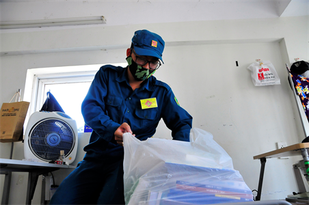 Bộ Tư lệnh TPHCM triển khai lực lượng hỗ trợ khu cách ly