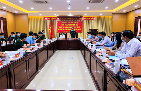 Đảng ủy quân sự tỉnh Bà Rịa-Vũng Tàu hội  thảo chuyên đề xây dựng Ban CHQS xã, phường, thị trấn vững mạnh toàn diện