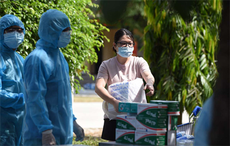 Trường Quân sự Quân khu 7 tiếp nhận công dân đến cách ly dịch Covid-19