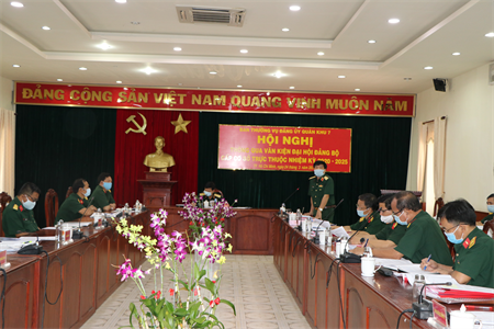 Thường vụ Đảng ủy Quân khu thông qua Văn kiện Đại hội Đảng bộ cấp cơ sở