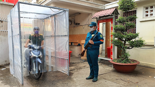 LLVT Quận 5 chung tay chống dịch Covid-19