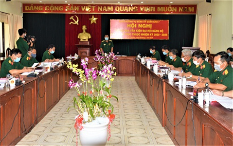 Thông qua văn kiện đại đội Đảng bộ cấp cơ sở trực thuộc nhiệm kỳ 2020 – 2025