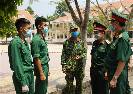Trường Quân sự Thành phố Hồ Chí Minh bảo đảm tốt nhiệm vụ cách ly