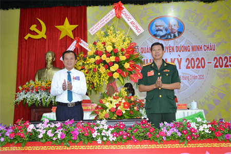 Đại hội Đảng bộ Quân sự huyện Dương Minh Châu, tỉnh Tây Ninh nhiệm kỳ 2020 – 2025