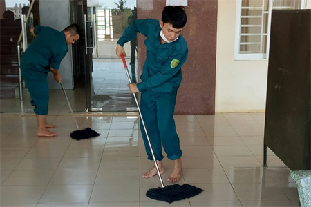 Bộ CHQS tỉnh Bà Rịa - Vũng Tàu bố trí 2 khu cách ly phòng, chống dịch Covid -19 với sức chứa trên 200 giường