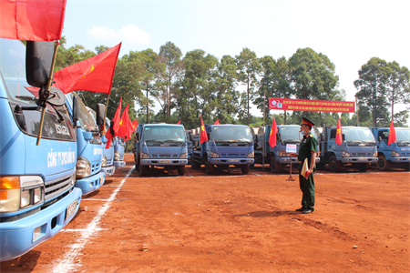 Trung đoàn vận tải 657 (Cục Hậu cần Quân khu 7) hoàn thành tốt các chỉ tiêu xây dựng lực lượng dự bị động viên