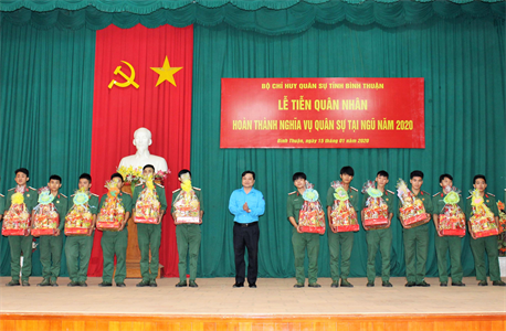 Tỉnh Bình Thuận quan tâm đảng viên xuất ngũ