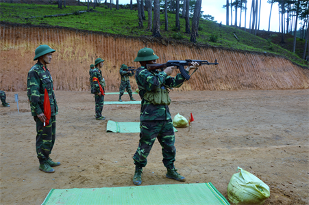 LLVT huyện Lạc Dương, tỉnh Lâm Đồng chuyển mạnh từ “học tập” sang “làm theo” Bác