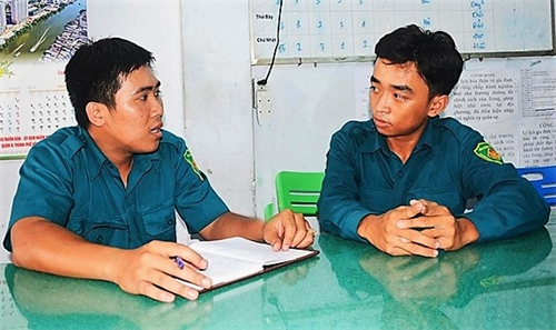 Dân quân Lê Văn Lợi – Người đạt giải cao trong các hội thao