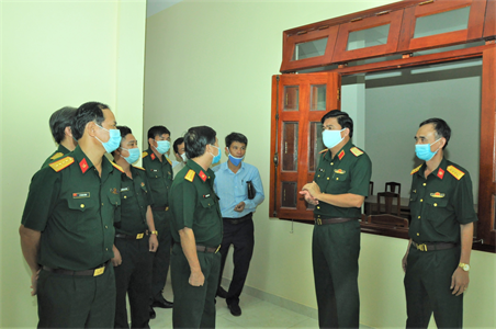 Bộ Tư lệnh Quân khu 7 nghiệm thu hạng mục công trình Lữ đoàn 23