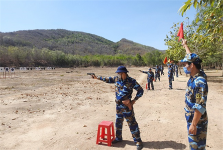 Hải đoàn 129, Tổng Công ty Tân cảng Sài Gòn: Kiểm tra bắn đạn thật năm 2020