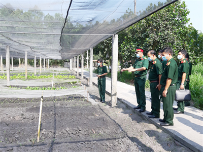 Cục Hậu cần Quân khu: Kiểm tra công tác Hậu cần Trung đoàn 174