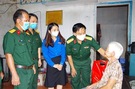 Đoàn Thanh niên Bộ CHQS tỉnh Bình Dương: Dấu ấn chương trình chung tay tình nguyện “Vì an sinh xã hội”
