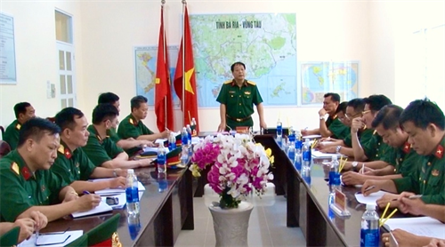 Bộ Tổng tham mưu kiểm tra công tác huấn luyện chiến sĩ mới tại Trung đoàn Minh Đạm