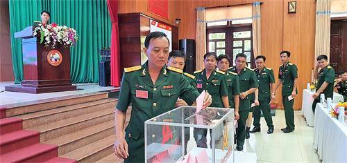 Đảng bộ Phòng Tham mưu, Bộ CHQS tỉnh BR-VT đại hội nhiệm kỳ 2020 - 2025