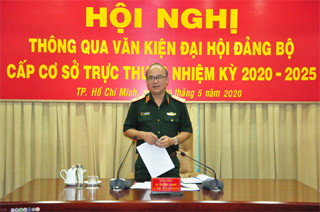 Thông qua văn kiện Đại hội Đảng bộ Trường Cao đẳng nghề số 7