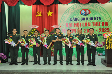 Đảng bộ Kho K75 Đại hội lần thứ XIV nhiệm kỳ 2020-2025