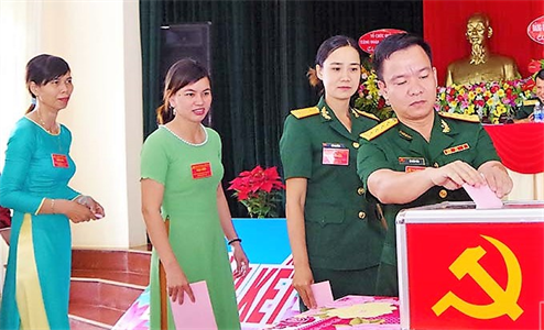 Đại hội Đảng bộ Trung đoàn 719 (Binh đoàn 16) lần thứ V, nhiệm kỳ 2020-2025