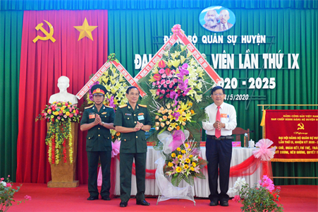 Đại hội Đảng bộ Quân sự huyện Định Quán, tỉnh Đồng Nai  nhiệm kỳ 2020-2025