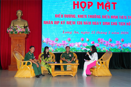 Bộ Chỉ huy Quân sự tỉnh Long An tuyên dương 54 tập thể, cá nhân điển hình tiên tiến