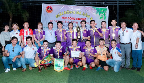 Bế mạc Giải bóng đá Hội đồng hương huyện Quảng Ninh tại Miền Nam lần thứ nhất năm 2020