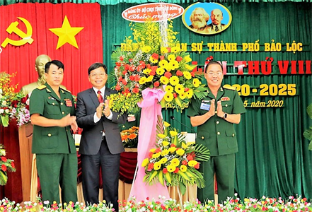 Đại hội Đảng bộ Quân sự TP.Bảo Lộc thành công tốt đẹp