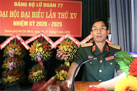 Đảng bộ Lữ đoàn 77: Đại hội Đại biểu lần thứ XV nhiệm  kỳ 2020-2025