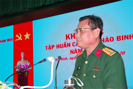 Tập huấn chuyên ngành Pháo binh năm 2020
