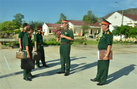 Bộ Tư lệnh Quân khu 7 kiểm tra công tác hậu cần tại Bộ CHQS tỉnh Bà Rịa - Vũng Tàu