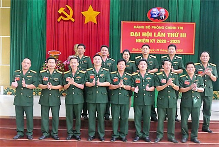 Đại hội Đảng bộ Phòng Chính trị Sư đoàn 7, Quân đoàn 4 lần thứ III, nhiệm kỳ 2020 -2025
