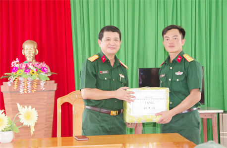 Bộ CHQS tỉnh Bình Thuận kiểm tra đảo Cù Lao Câu