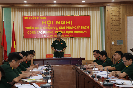 Bộ Quốc phòng triển khai những giải pháp cấp bách phòng, chống dịch Covid-19