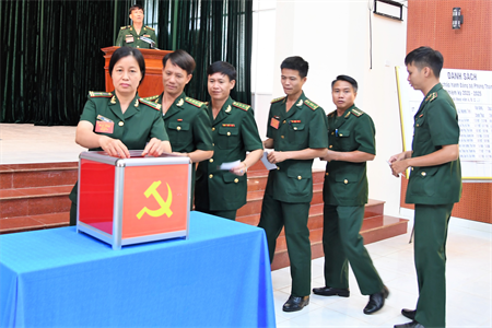 Đại hội Đảng bộ Phòng Tham mưu, Bộ đội Biên phòng tỉnh Bình Phước, nhiệm kỳ 2020 - 2025